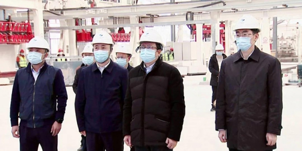 市委書記慕新海蒞臨宏量基筑實地調研！